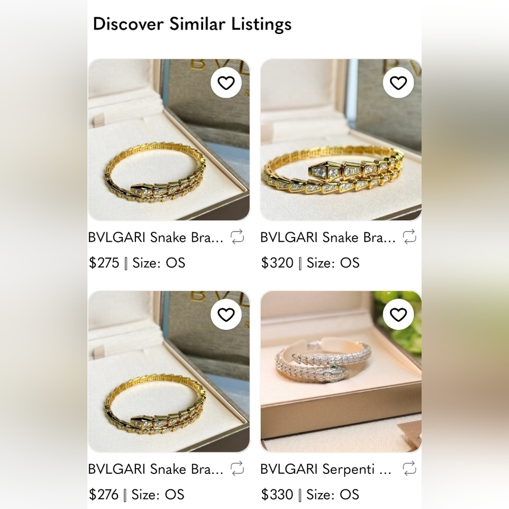 BEWARE! FAKE BULGARI LISTINGS
